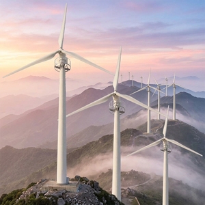 Générateur éolien horizontal de qualité 10 kW pour la maison, tension de sortie 220 V, contrôleur personnalisable, générateur éolien H-10 kW assorti - Product Image 1