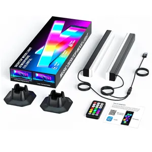 Backlight ambiente interior e modo música inteligente LED gaming light bar APP controle RGB gaming ambient desk lamp