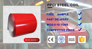 Color Coated Steel <strong>Coil</strong> Sheet <strong>PPGI</strong> PPGL <strong>Coil</strong> for Making Corrugated Metal Roofing Sheet Factory Price From Tianjin - Product Image 4