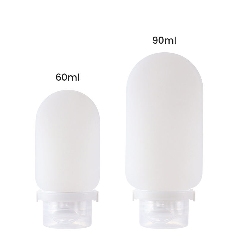ขวดรีฟิลซิลิโคนสีขาว