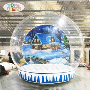 Venta al por mayor de fábrica personalizada de grado comercial de Navidad burbuja inflable que rebota bolas de nieve - Product Image 2