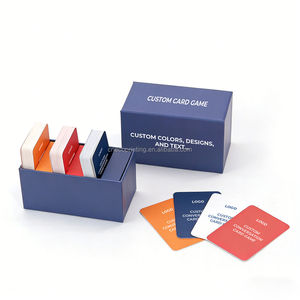 Настольная игра с вопросами для всей семьи и друзей, с индивидуальным дизайном и печатью логотипа, в коробке из гофрированного картона, три категории вопросов - Product Image 3