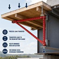 Soporte de Puente Ajustable Reutilizable de Alta Resistencia Industrial para Múltiples Ciclos de Construcción, Sujeto a Inspección Previa al Uso