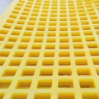 Écran vibrant en polyuréthane haute performance résistant à l'usure, personnalisé par le fabricant, pour l'exploitation minière