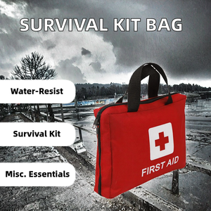 Tas peralatan bertahan hidup pertolongan pertama tahan air kustom untuk perlengkapan keselamatan Kemah darurat & bertahan hidup - Product Image 3