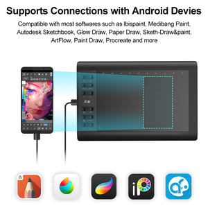 Nuovo 10 lune 1060 più G10 anniversary digital writing painting 10*6 pollici tavoletta grafica di grandi dimensioni - Product Image 6