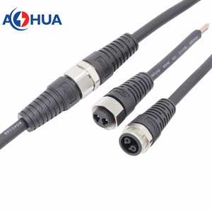 आओहुआ एम 19 2 3 4 पिन धातु नट आईपी 65 तरबूज तार के साथ तार - Product Image 3