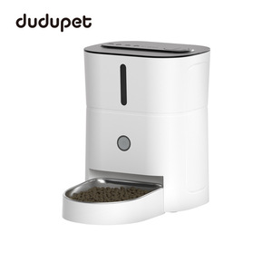 Dudupet Smart Pet Feeder L-model Rechargeable <b>Battery</b> App Controlled Detachable For Dogs And Cats - Product Image 1