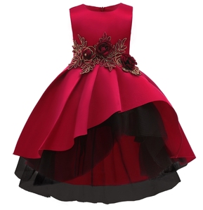 Le ragazze estive vestono il pizzo <span class=keywords><strong>Applique</strong></span> la ragazza del fiore abiti da festa <span class=keywords><strong>bambini</strong></span> 2-10 anni la principessa del matrimonio del vestito di compleanno modello nuovo - Product Image 2