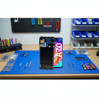 Pack de service OLED d'origine LCD A705 pour Samsung Galaxy A70 A15 A22 A24 A33, pièces de rechange pour téléphone portable, écran LCD avec châssis assemblé