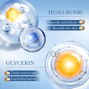 SADOER เจลอาบน้ำน้ำมันมะพร้าว 1 กก. ขนาดใหญ่ ช่วยปลอบประโลมผิว ให้ความชุ่มชื้น ทำความสะอาดผิวกาย สำหรับใช้ทุกวัน - Product Image 5