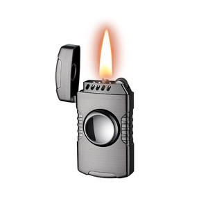 Briquet créatif miniature en métal à flamme douce, réglable, coupe-vent, portable, avec gyroscope intégré pour cigarettes - Vente en gros - Product Image 1