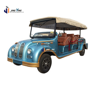 <span class=keywords><strong>Voiture</strong></span> de tourisme électrique vintage classique décapotable abordable, bleue, pour location en station balnéaire ou mariage - Product Image 4