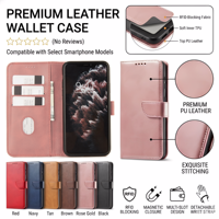 Étui portefeuille en cuir PU avec fentes pour cartes et argent, fermeture magnétique pour OnePlus 15T 15 Ace6 Turbo 6v 13T 13R 12 Ace3
