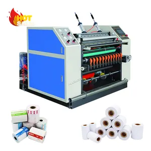 Hot Sale Automatic ATM Cash Register Paper Thermal Paper Roll Slitting and Rewinding Machine Thermal Paper Making Machinery