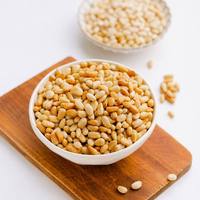 Kacang Pinus Premium Utuh Mentah Rasa Mentega Alami Bahan Makanan untuk Pesto, Memasak, dan Memanggang, Umur Simpan 12 Bulan, Gansu Cina