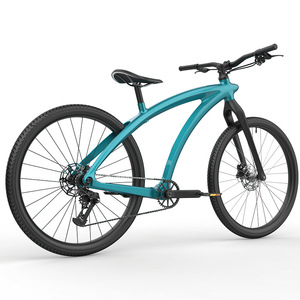 Vélo de montagne à disque en fibre de carbone, cadre en fibre de carbone A5 léger, fourche à suspension, vitesse variable, pour la conduite en extérieur et le cross-country - Product Image 1