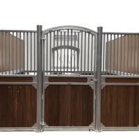 Boîtes de décrochage pour chevaux personnalisées, spacieuses et élégantes pour l'entraînement en course et l'élevage Grange facile à installer