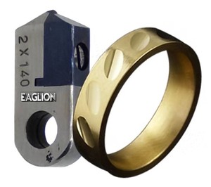 Outil de gravure de bijoux 2 mm 140, machine en matériau MS, modèle PT, couteau à facetter personnalisé EAGLION INTERNATIONAL - Product Image 3