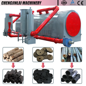 Four de carbonisation écologique pour coques de noix de coco, sciure de bois, briquettes de charbon de bois, four de pyrolyse de biomasse sans pollution - Product Image 1