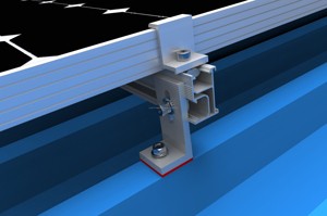 Estantería solar de techo de estaño trapezoidal de alta resistencia Sistema de montaje en techo de panel solar Premium - Product Image 5