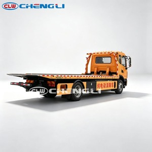 Pure Electric Heavy Duty Flatbed <b>Wrecker</b> <b>Truck</b> 362km Mileage 15000kg Towing Capacity Imported Hydraulic System 18Ton Flatbed <b>Tow</b> - Product Image 2