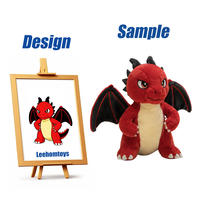 Jouets en peluche dinosaures personnalisés au toucher doux pour enfants, cadeau, poupée en peluche avec rembourrage en coton pour anniversaire, haute qualité, personnalisable