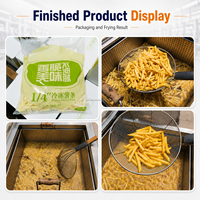 Konjac-chipsmachine, waterkastanje-chipsverwerkingsmachine, automatische commerciële voedselverwerkingsapparatuur voor fabrieken