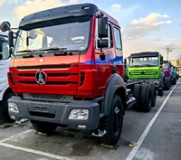 Châssis de camion Beiben 6x6 au Congo, 420 ch, 6x6, transmission intégrale, camion lourd, camion North Ben