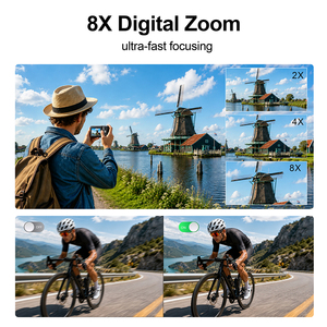 <span class=keywords><strong>Appareil</strong></span> <span class=keywords><strong>photo</strong></span> <span class=keywords><strong>compact</strong></span> 8K à double écran, 5 niveaux de beauté, 96MP de résolution <span class=keywords><strong>photo</strong></span>, 60 filtres, <span class=keywords><strong>zoom</strong></span> 8x, <span class=keywords><strong>avec</strong></span> garantie d'un an pour les filles - Product Image 6