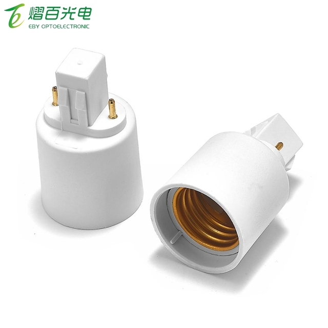 GX23 to E27 Adapter GX23 to E26 Lamp Holder Power Adapter Converter Base Socket LED Light Bulb Extend Extension Plug