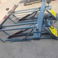 Cric de levage de voiture mini-hauteur 570 mm certifié CE, 2800 kg, hydraulique portable, service rapide, mini-machine de levage de voiture à ciseaux