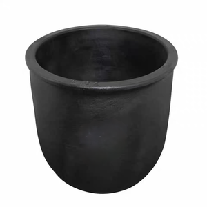 <span class=keywords><strong>Creuset</strong></span> en graphite de haute pureté 99,99 % pour la fusion de l'or, de l'argent et du cuivre, durable, résistant aux chocs thermiques et aux hautes températures - Product Image 1