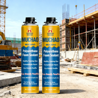 Espuma Expansiva de Poliuretano de un Solo Componente de 750 ml, Alta Resistencia, para Decoración del Hogar, Relleno de Huecos en la Construcción