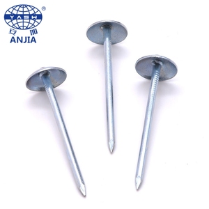 Yapı inşaatı için düşük fiyat galvanizli oluklu şemsiye çatı çivisi 2.5 inç * Bwg 9 demir çiviler - Product Image 4