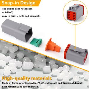 DT Kit konektor 2/3/4/6/8/12 Pin konektor Jerman alat Crimping 338 buah kit konektor DT - Product Image 4