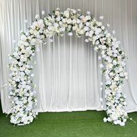 Arche de toile de fond de mariage, décoration de scène de mariage, support floral pour fête de mariage