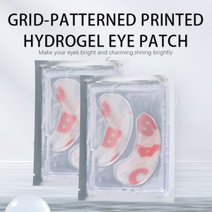 Patch de masque pour les yeux en hydrogel imprimé en maille, anti-rides, hydratant, raffermissant, pour le soin de la zone des yeux, 25g - Product Image 2