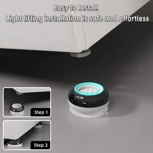 Anti Vibration Feet Pads Rubber Legs Slip-stop Silent Skid Raiser <b>Mat</b> for Washing Machine Support Dampers Stand Accessories - Product Image 2