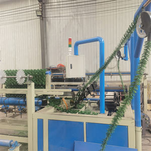 하이 퀄리티 보밍 BM-2000Y 완전 자동 PLC 모터 체인 링크 울타리/메쉬 만들기 기계 12kw 전력 20-30 m/h 용량 - Product Image 5