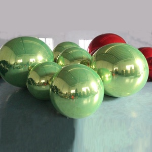 Ballons miroir gonflables imperméables rouges, dorés et argentés avec pompe électrique pour événements festifs ou décoration de Noël - Product Image 5
