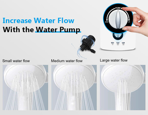Calentador de Agua Eléctrico Instantáneo sin Tanque 2026 <span class=keywords><strong>para</strong></span> Uso Doméstico y Hotelero, Acero Inoxidable, IPX4 Impermeable, Calentamiento Rápido <span class=keywords><strong>para</strong></span> Ducha y <span class=keywords><strong>Baño</strong></span> - Product Image 6