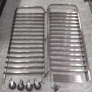 Lò nướng thương mại lớn không khí nóng lò quay lò nướng thiết bị làm bánh dày bằng thép không gỉ Khay Nướng Giá làm mát xe đẩy - Product Image 5