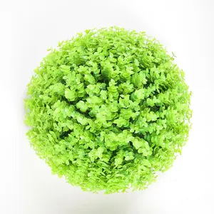 ZC bola tanaman Topiary buatan, bola taman bola Boxwood bola topiari buatan bola dekorasi untuk balkon halaman belakang