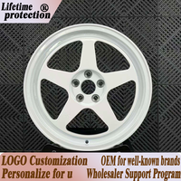 Desmond Regamaster EVO II Forged 15 16 17 18 Inch 4x100 5x114.3 untuk Honda Civic Mazda Miata Toyota Corolla Nissan Silvia