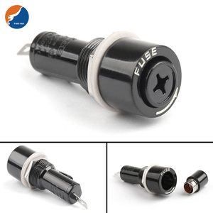 Vít Bayonet loại không thấm nước hình trụ cầu chì chủ bảng điều khiển gắn kết AGC MDL cầu chì 5*20 5 AMP cầu chì và chủ Thùng cắm - Product Image 5