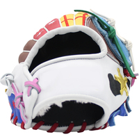 Gants de baseball personnalisés populaires, gants de baseball et de softball de haute qualité en cuir véritable Kip, mitaines de baseball à prix de gros abordable