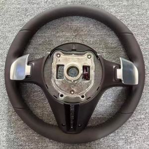 Volant en cuir pour <span class=keywords><strong>Mercedes</strong></span> Benz AMG GT GT C190 W205 C205 W166 X167 W177 W290 W217 W222 S63 G63 GT63 GTS GTR - Product Image 6