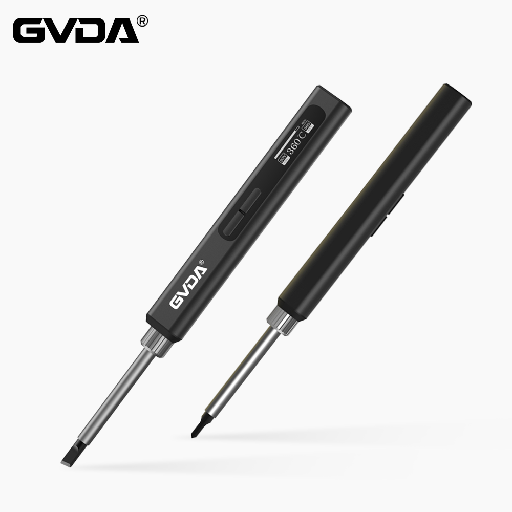 GVDA GD300 паяльник температура портативный паяльная станция сварочный умный Электрический паяльник 65 Вт регулируемый постоянный