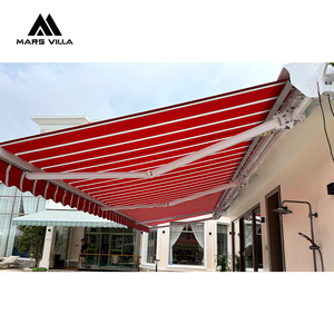 Toldo Retráctil de Aluminio para Exteriores, Moderno, Resistente al Viento y al Agua, con Protección Solar Eléctrica - Product Image 3